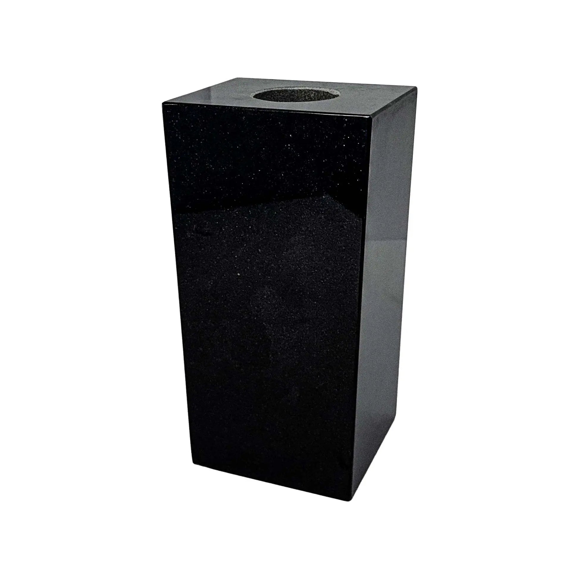 Granite Memorial Flower Vase Square Tapered (5x10) Eternal Etchings
