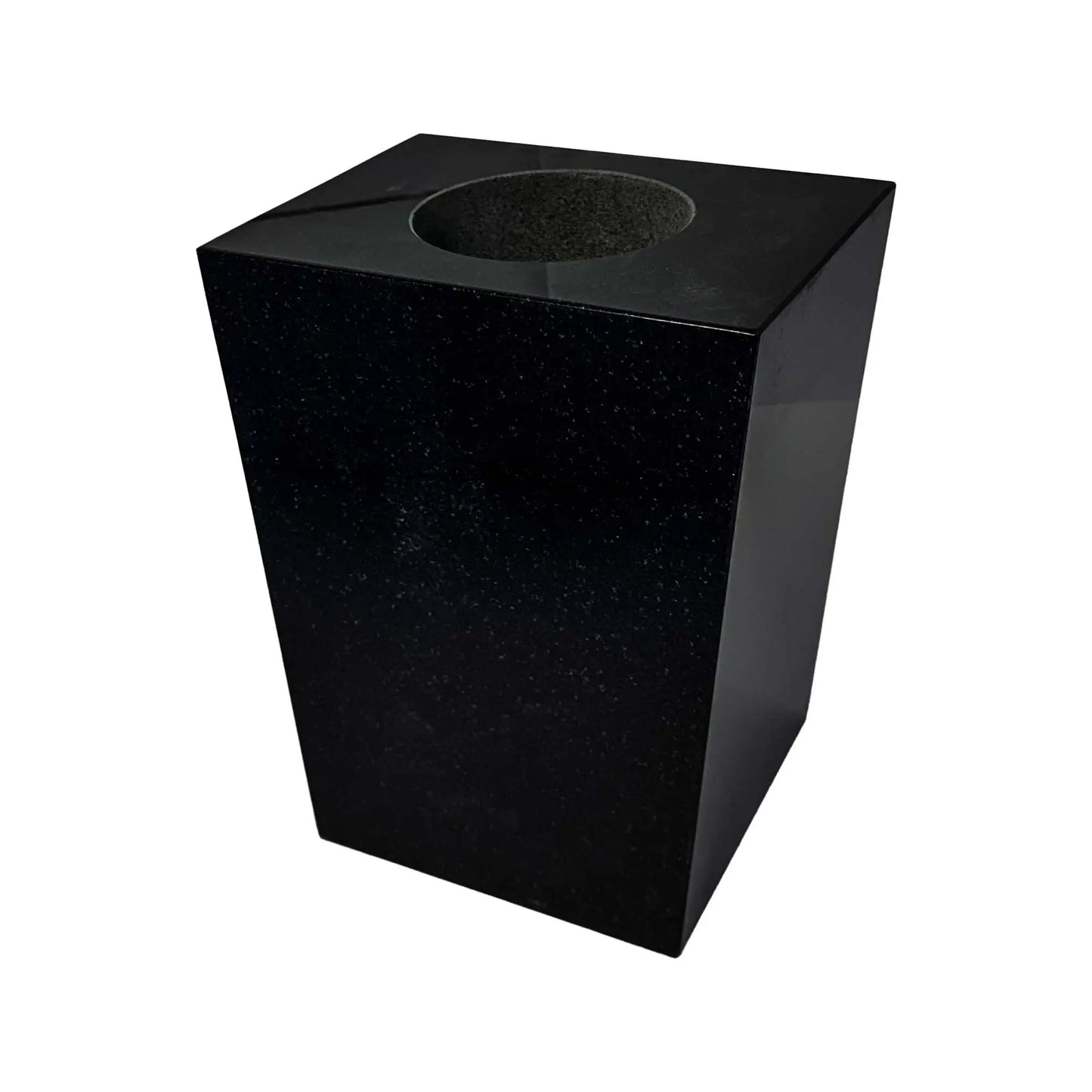 Granite Memorial Flower Vase Square Tapered (8x12) Eternal Etchings