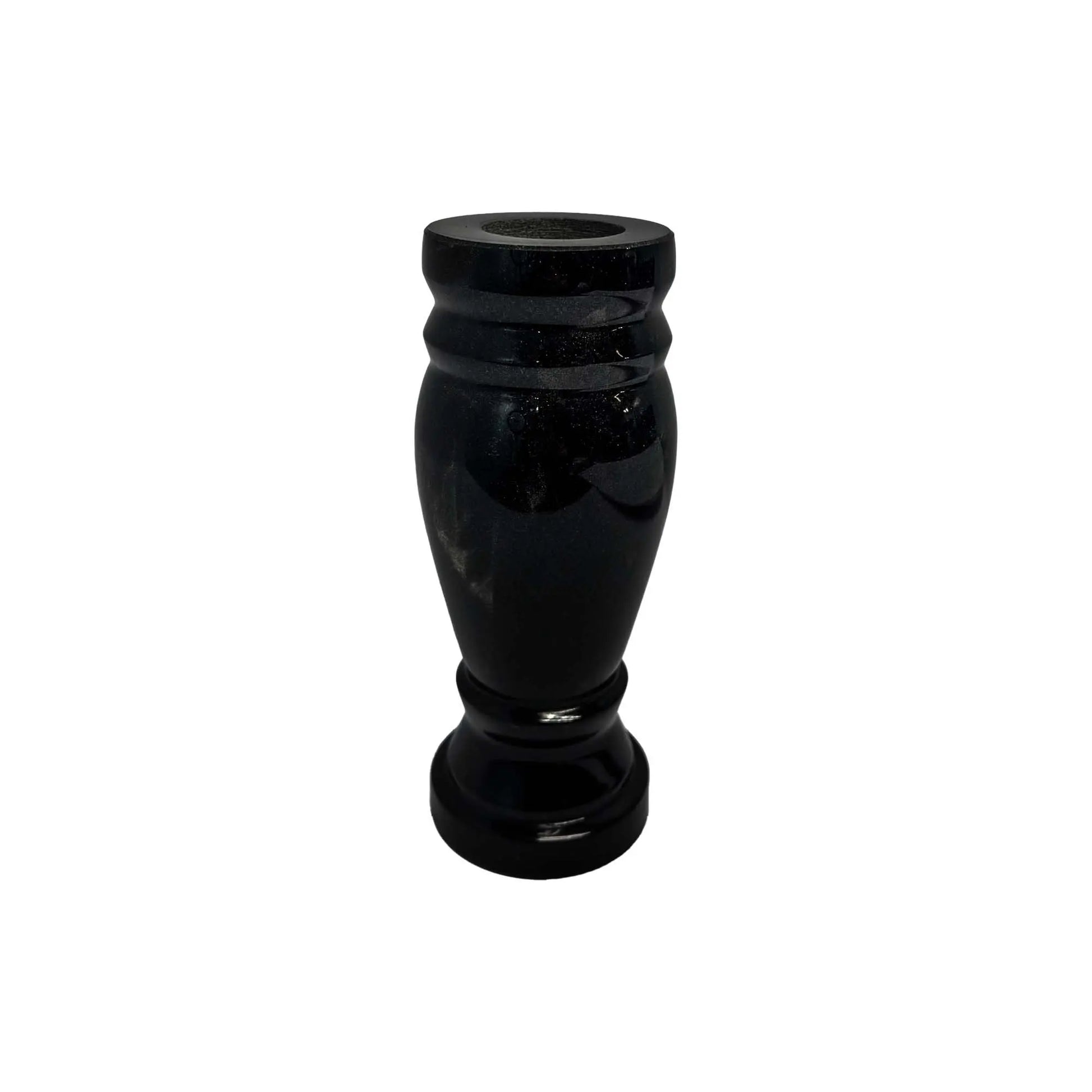 Granite Memorial Flower Vase Round (4x10) Eternal Etchings